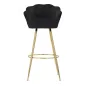 Taboret Barowy Vienna Czarny 55x53x110 cm (Wysokość Siedziska 88 cm)